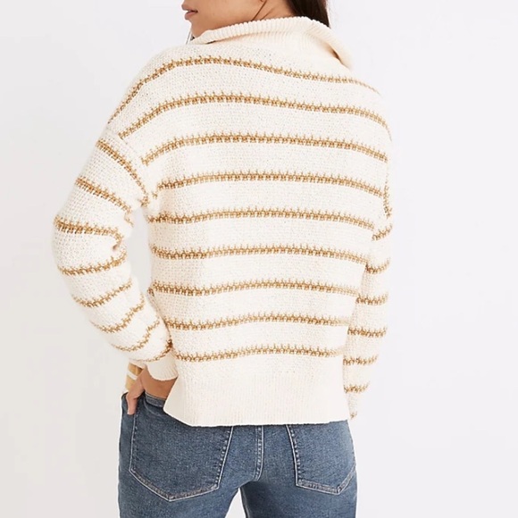 MADEWELL CANBY COLLARED SWEATER - Picture 2 of 7